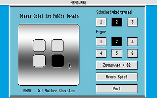 Memo atari screenshot